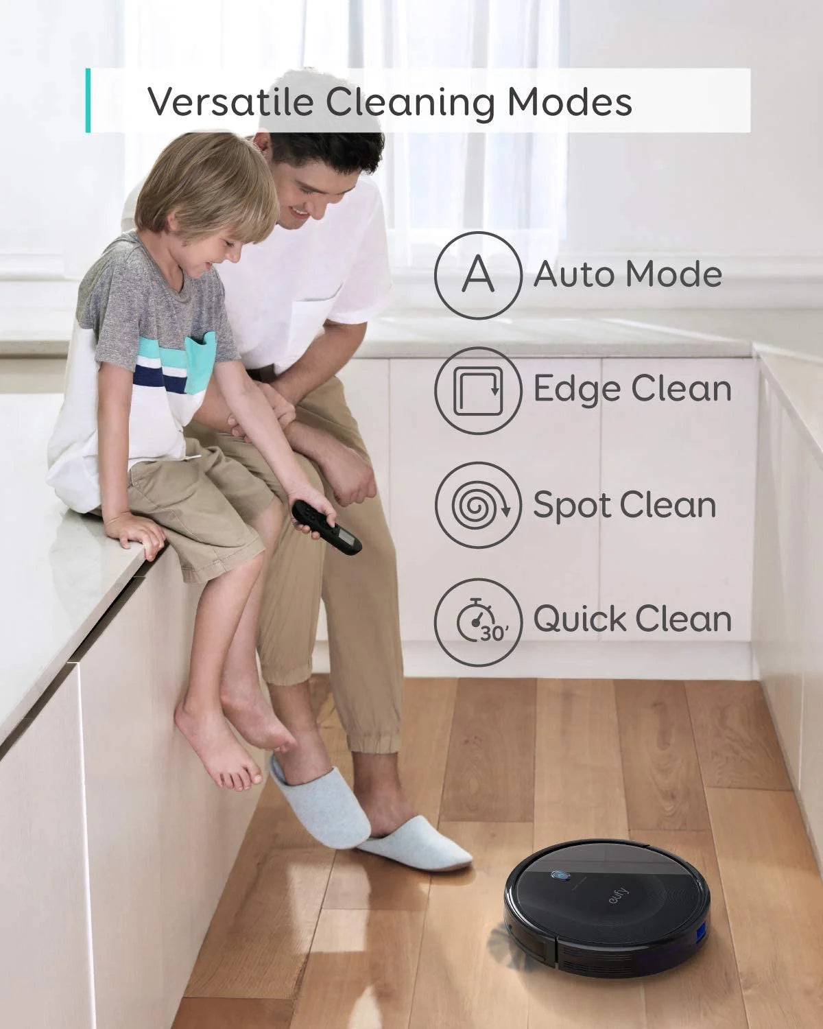 eufy BoostIQ RoboVac Robot Vacuum Cleaner - 2000 Pa Suction