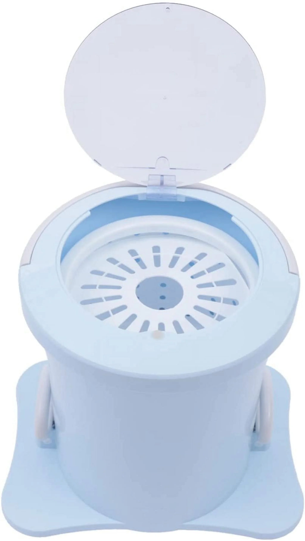 Portable Manual Clothes Dryer Mini Dryer Compact Spin Dryer Non electric Laundry Dryer for Apartments, School, Dormitory (Blue)
