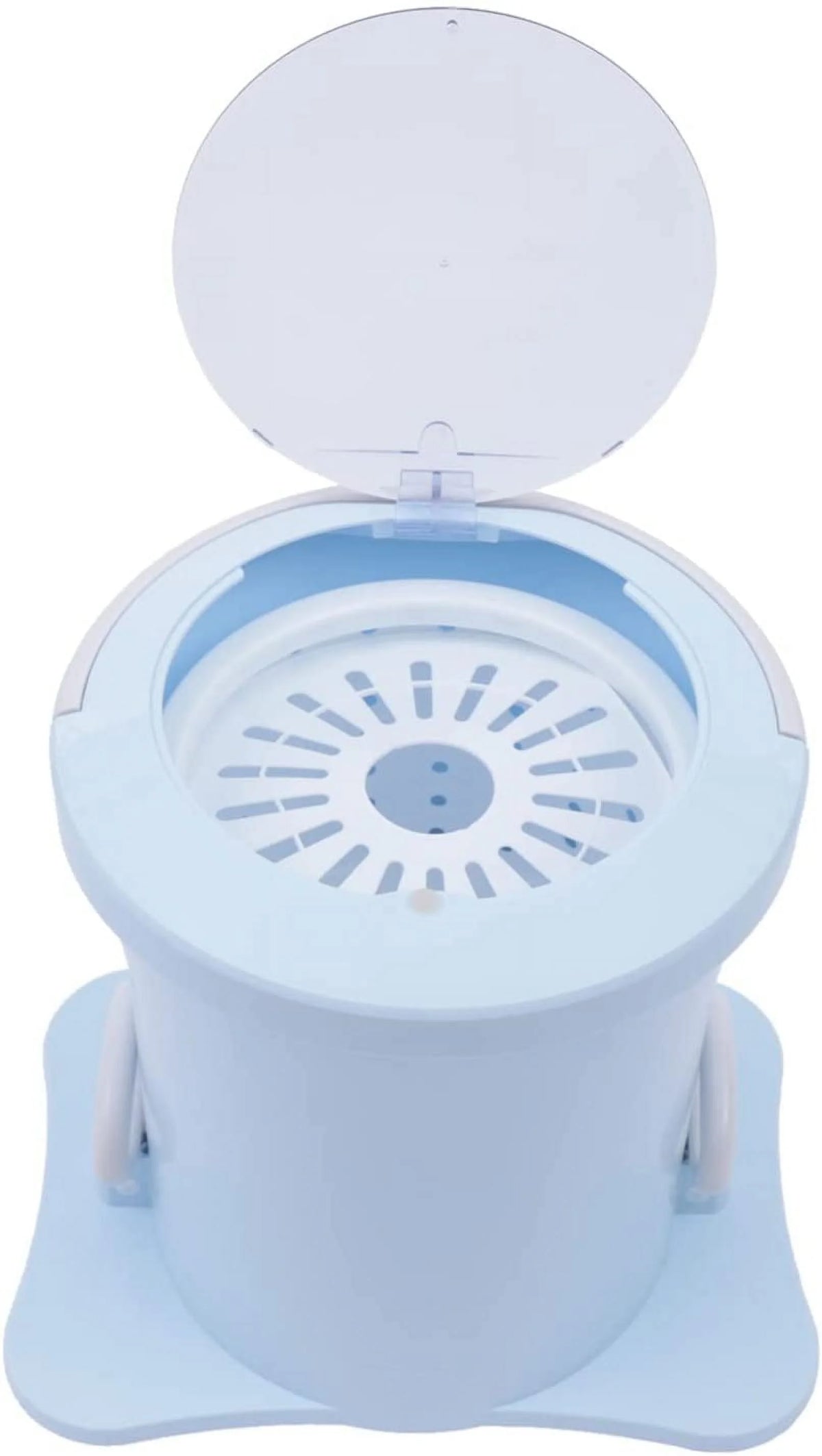 Portable Manual Clothes Dryer Mini Dryer Compact Spin Dryer Non electric Laundry Dryer for Apartments, School, Dormitory (Blue)