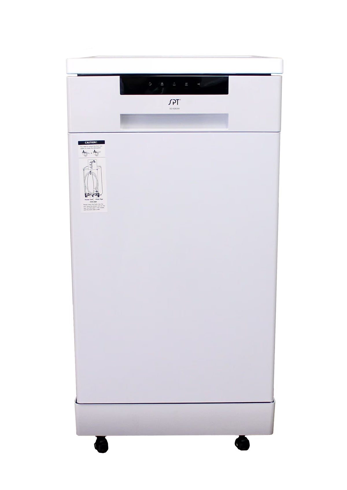 Sunpentown 18" Portable Dishwasher, Energy Star, Stainless Steel SD-9263SS