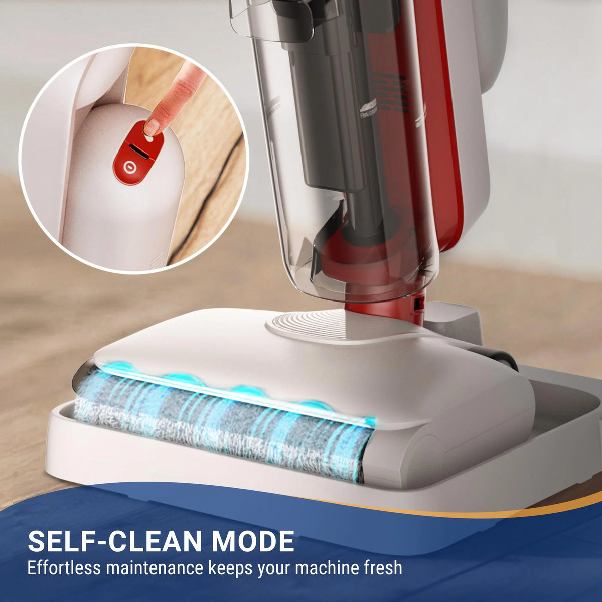 LiteVak Wash 3 in 1 Vacuum, Mop & Self Clean System by Tineco