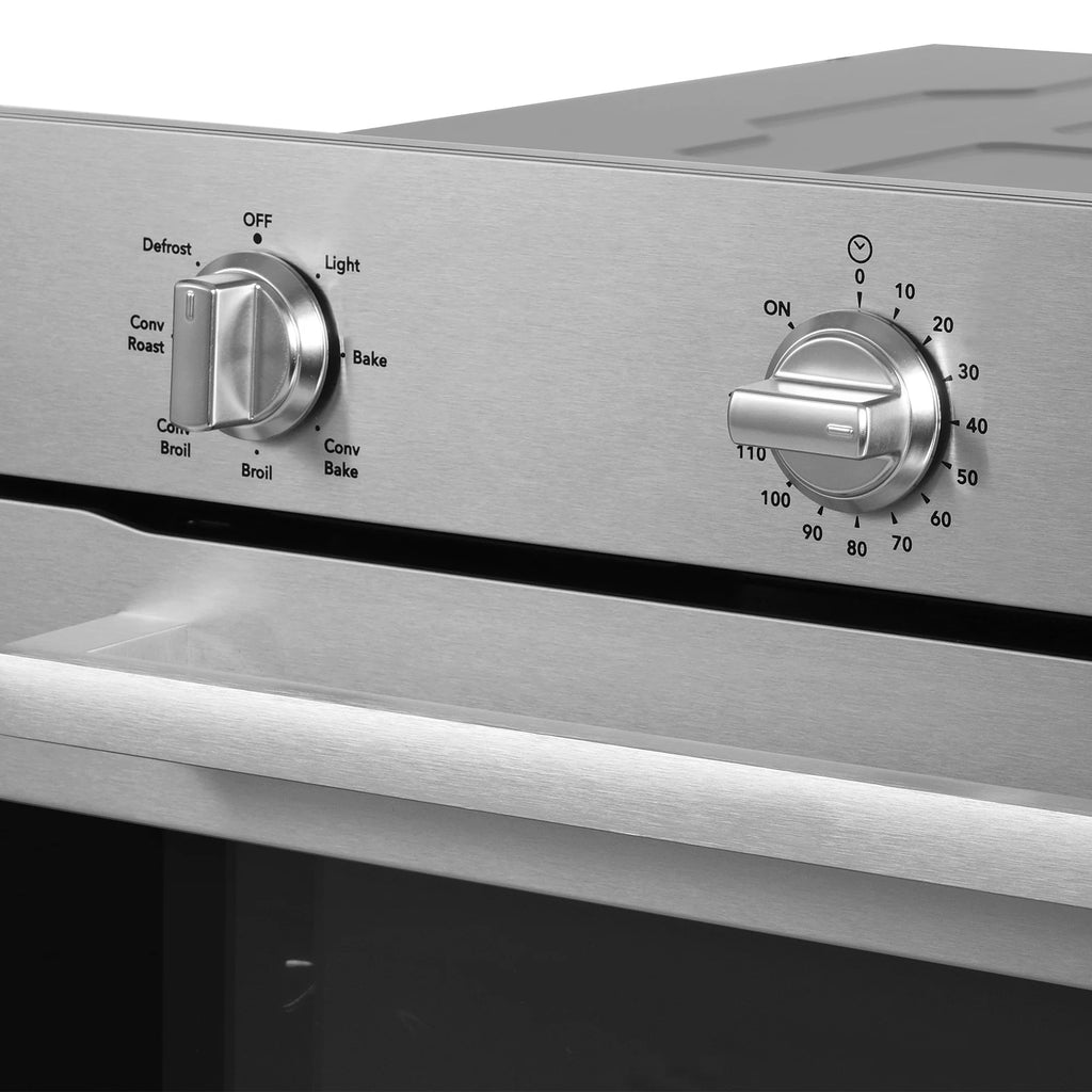 24 in. Century Collection 3.25 cu. ft. Electric Wall Oven, Convection, 7 Functions, Knob Controls in Stainless Steel