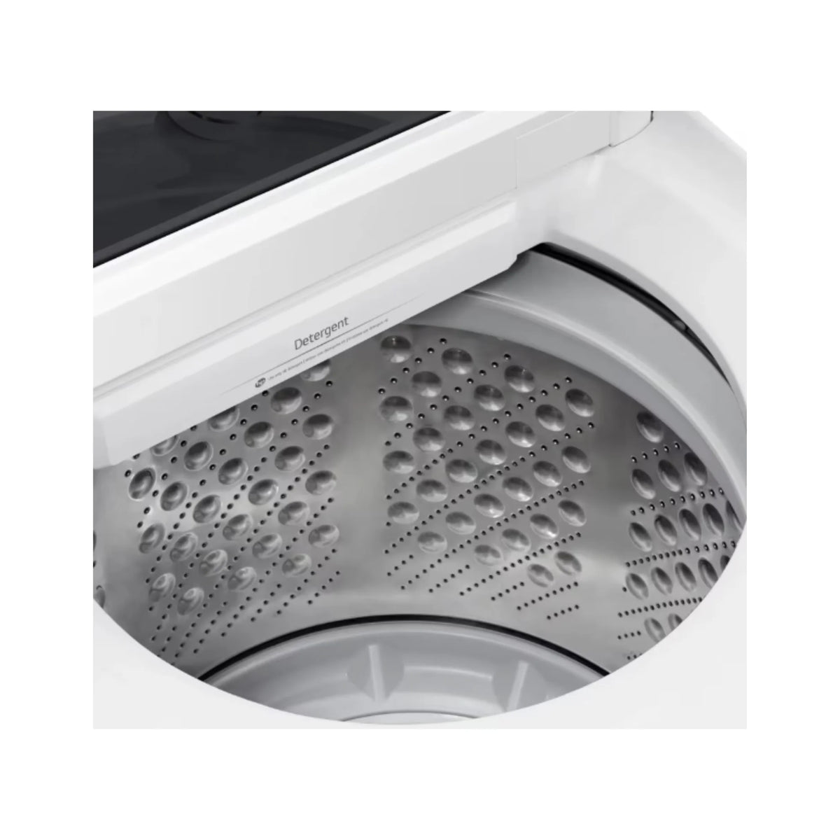 LG 27 Inch Smart Top Load Washer with 5.0 cu ft Capacity, Smart Pairing,Powerful Jet Spray, and Electronic Controls in White WT8200CW