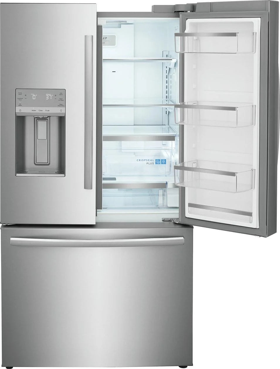 Frigidaire Gallery GRFC2353AF 22.6 Cu. Ft. Counter-Depth French Door Refrigerator, Stainless Steel