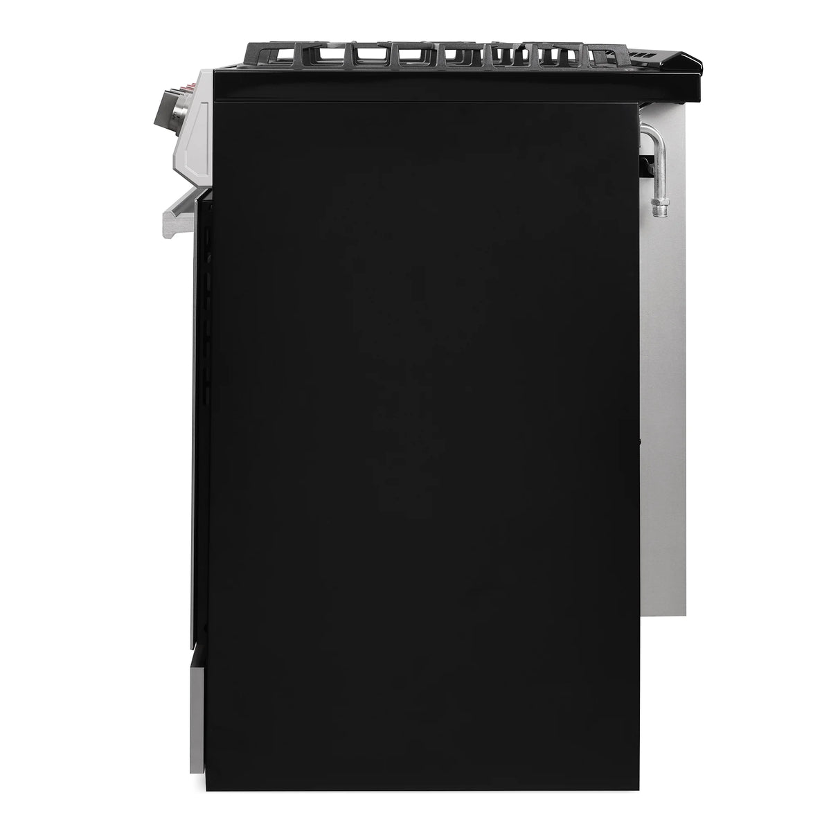 30 in. 5.0 cu. ft Single Oven Gas Range with 5 Burner Cooktop in Stainless Steel