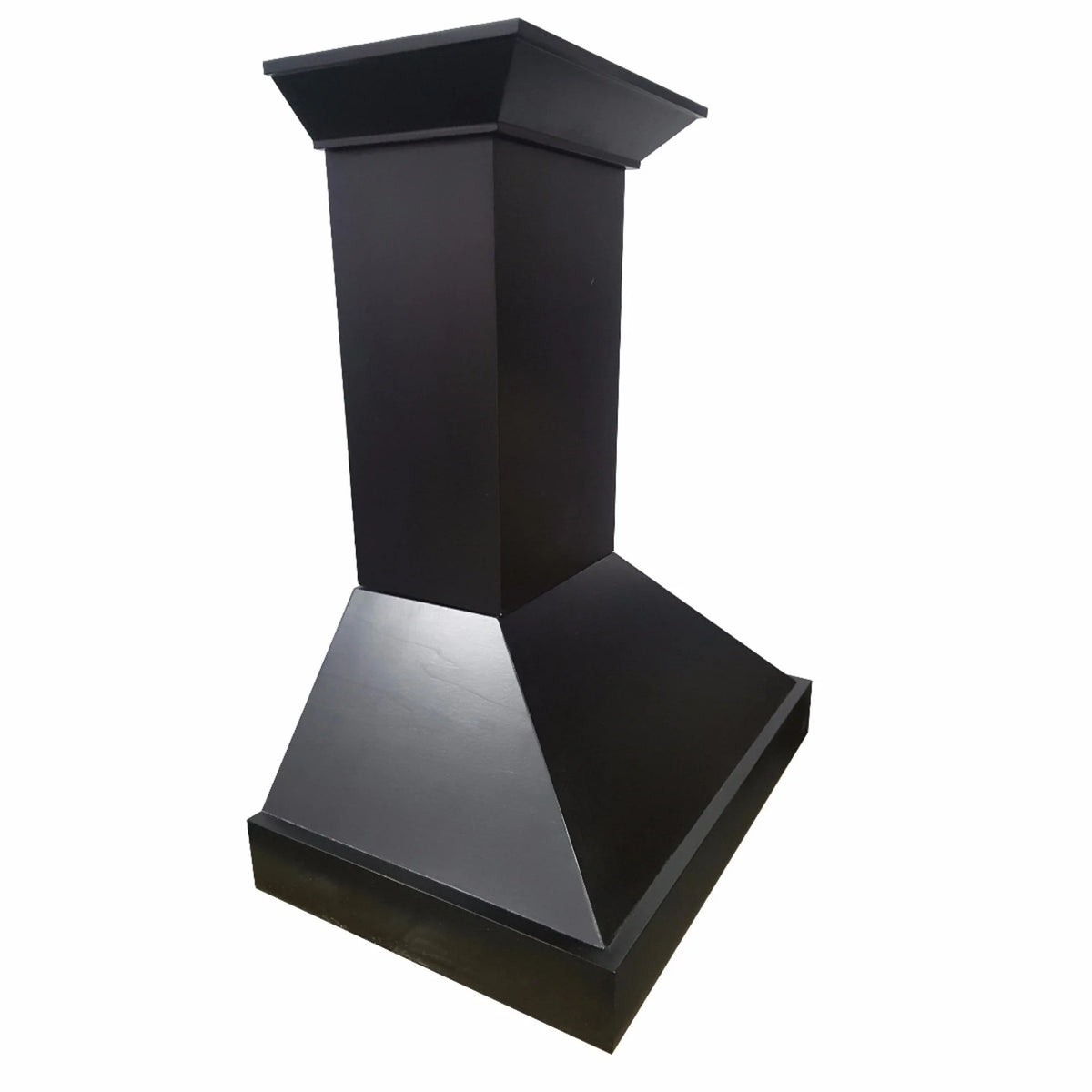 ZLINE 30 in. Wooden Wall Mount Range Hood in Black - Includes Motor