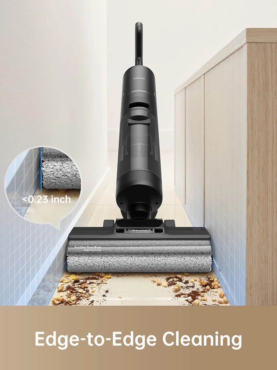 Dreame H12 Pro 900ml, 300W HP Wet Dry Vacuum Cleaner for Hard Floors with Accessories Included
