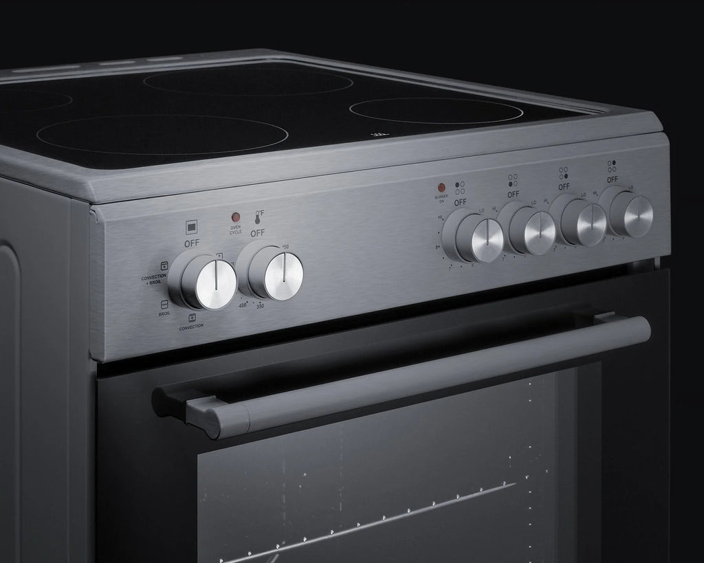 20" Wide Electric Smooth-Top Range