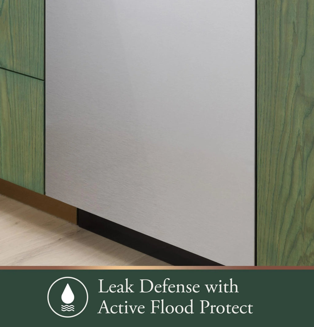 Cafe Cdp888mv 24" Wide 16 Place Setting Built-In Top Control Dishwasher - Platinum Glass