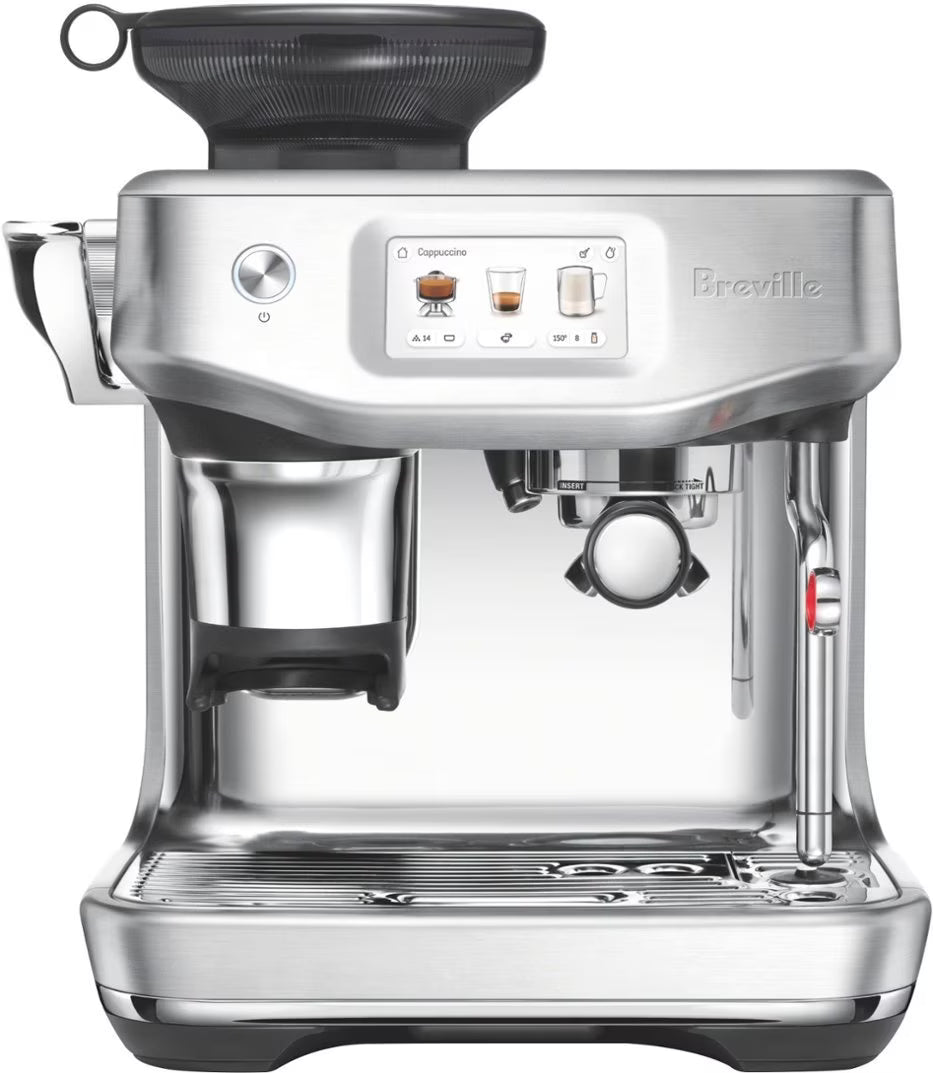 Breville Barista Touch Impress, 1-Cup Brushed Stainless Steel Espresso Machine