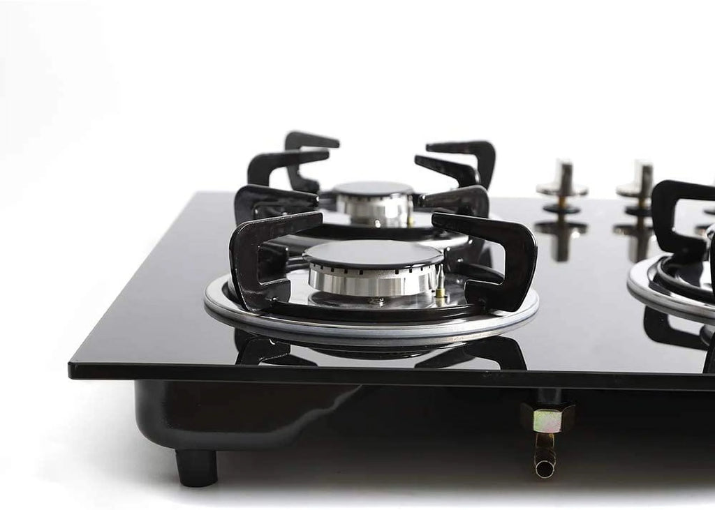 30"Gas Cooktop 5 Burners Gas Stove Cooktop NG Gas Stove Black for Kitchen