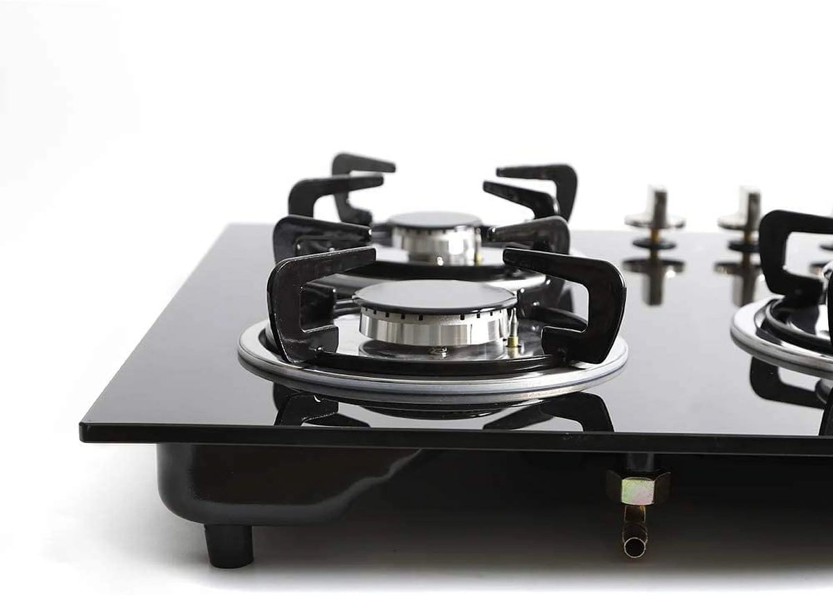 30"Gas Cooktop 5 Burners Gas Stove Cooktop NG Gas Stove Black for Kitchen
