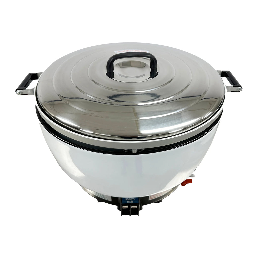 80 Cup Commercial Rice Cooker Natural Gas or Propane, 563000 BTU