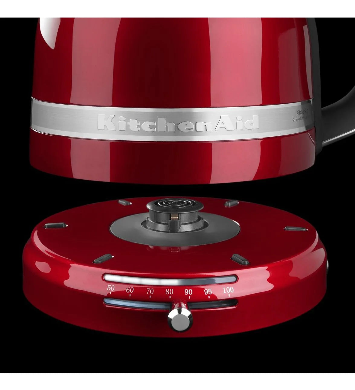 KitchenAid Pro Line Electric Water Boiler/Tea Kettle | Candy Apple Red
