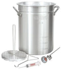 Bayou Classic 30 Qt. Outdoor Turkey Fryer Pot with Vented Lid 3025