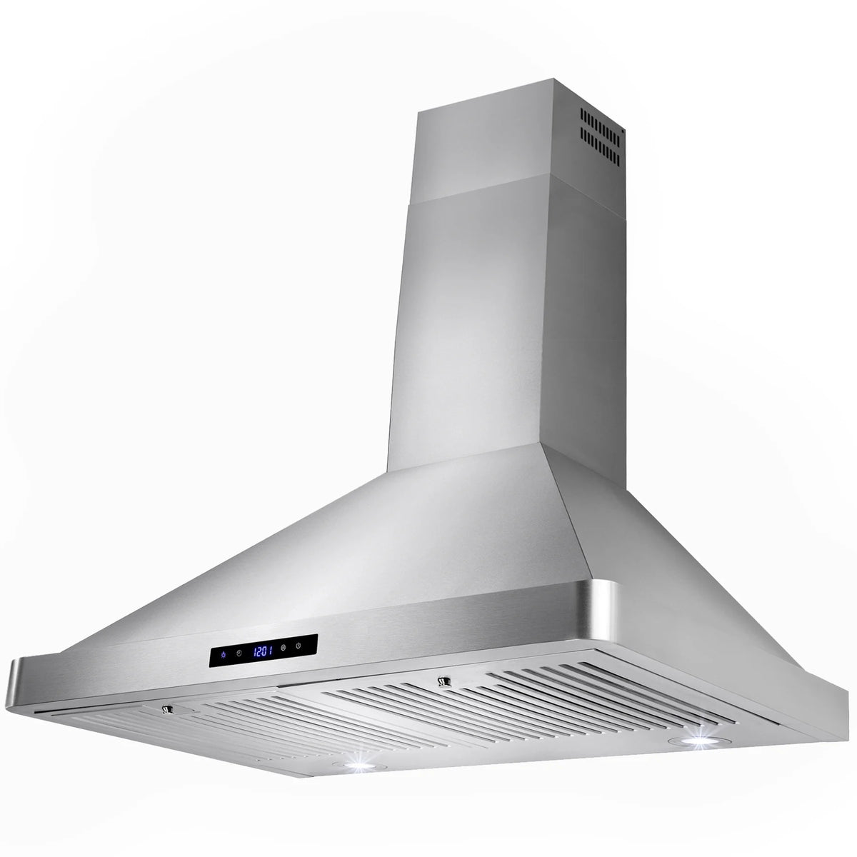 AKDY 30" European Stainless Steel Wall Mount Range Hood with Touch Control Panel
