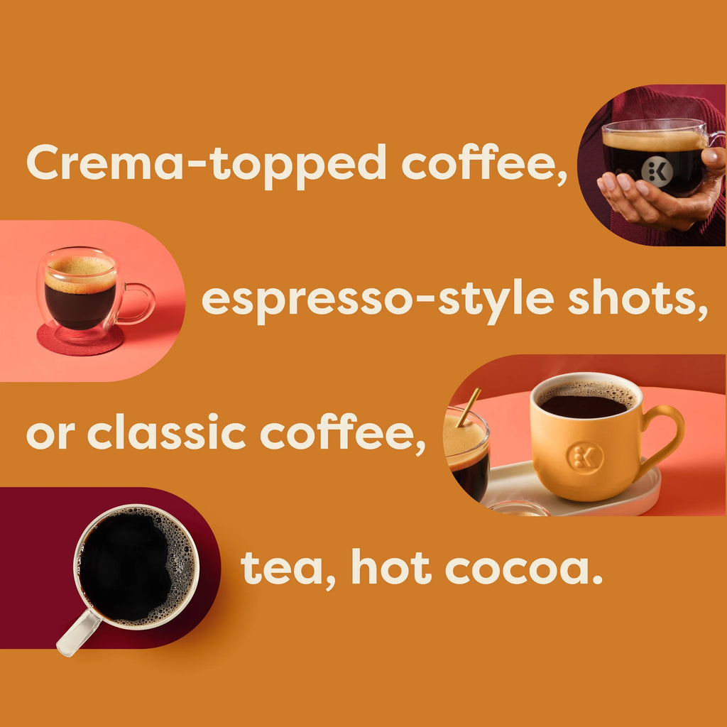 Keurig K-Crema Single Serve K-Cup Pod Coffee Maker