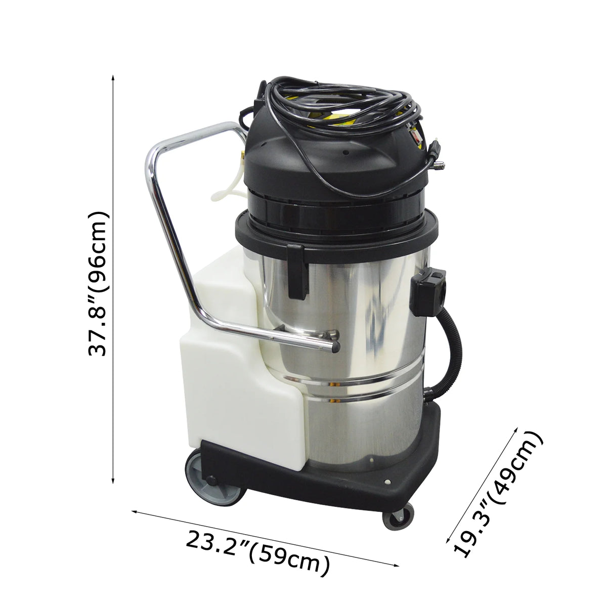 INTBUYING Carpet Cleaning Machine Carpet Extractor 30L/40L/60L/80L 110V/220V