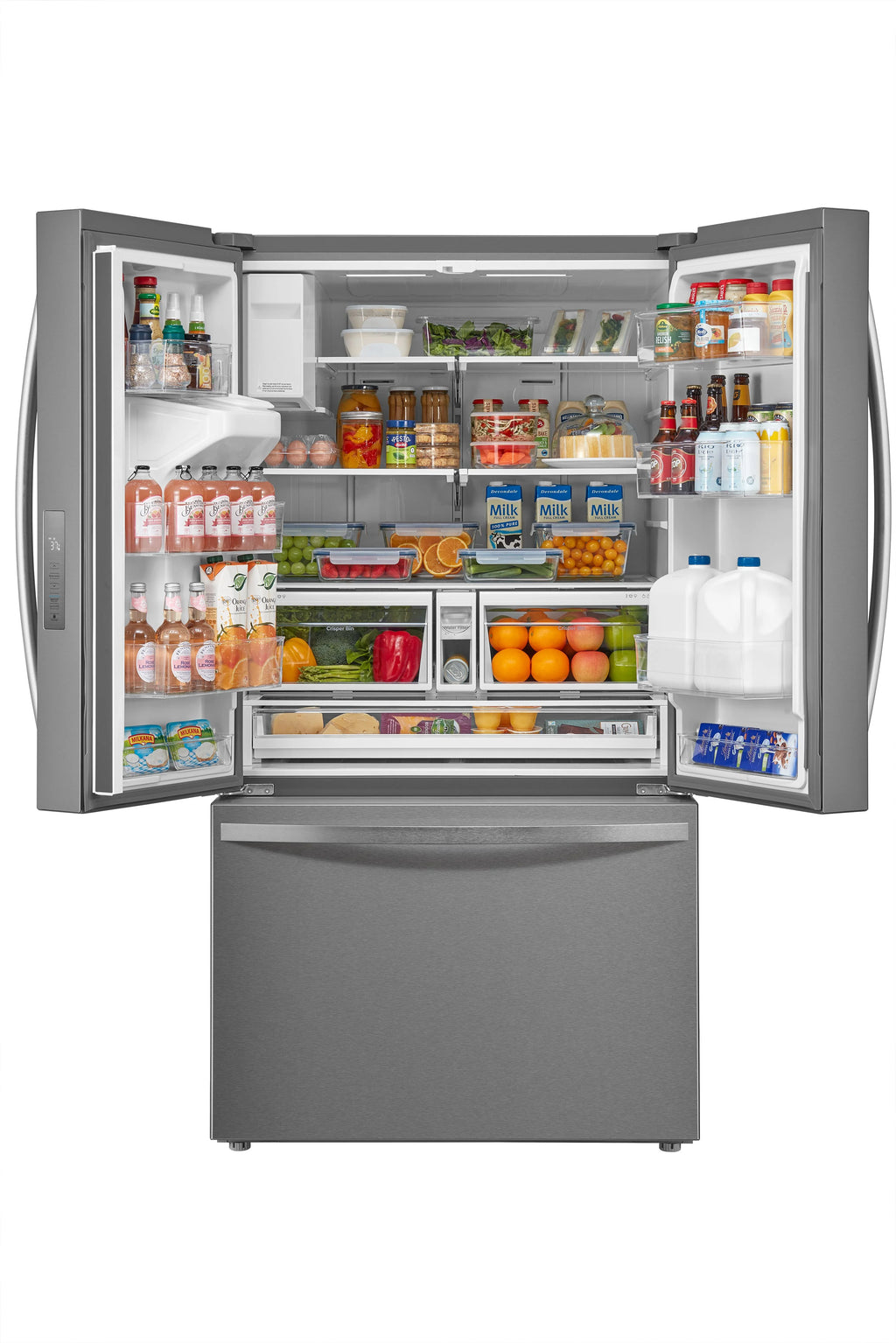 Kenmore 28.6 cu. ft. French Door Refrigerator with Dual Evaporator Cooling, Fingerprint-Resistant Stainless Steel, Adjustable Shelving and Ice/Water Dispenser