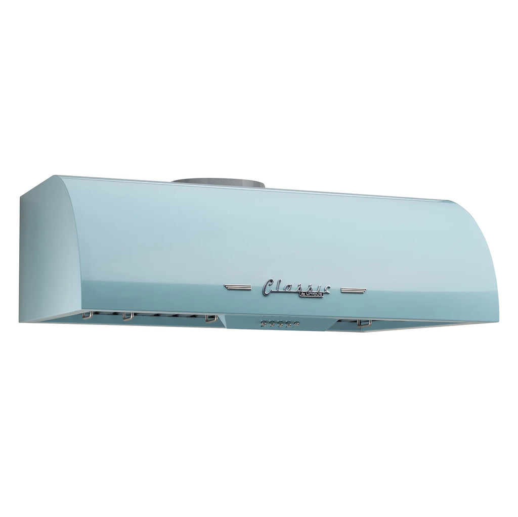 Unique Classic Retro 30" Under Cabinet Range Hood with 700 CFM and LED Lighting 110 volts
