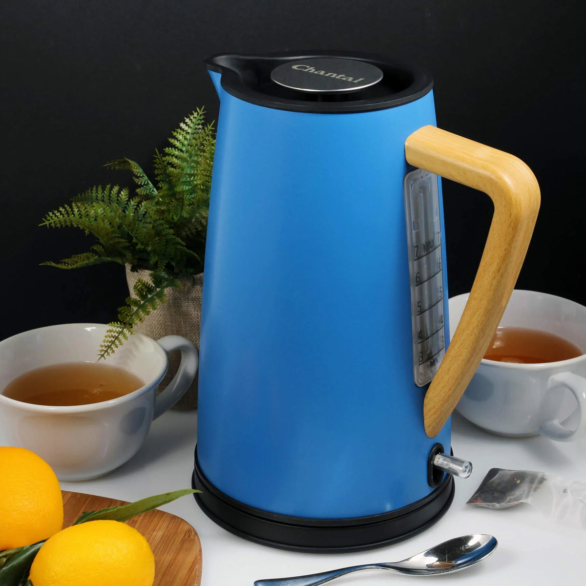 Chantal 1.8-Quart Oslo Ekettle Electric Water Kettle (Matte Fog Gray)