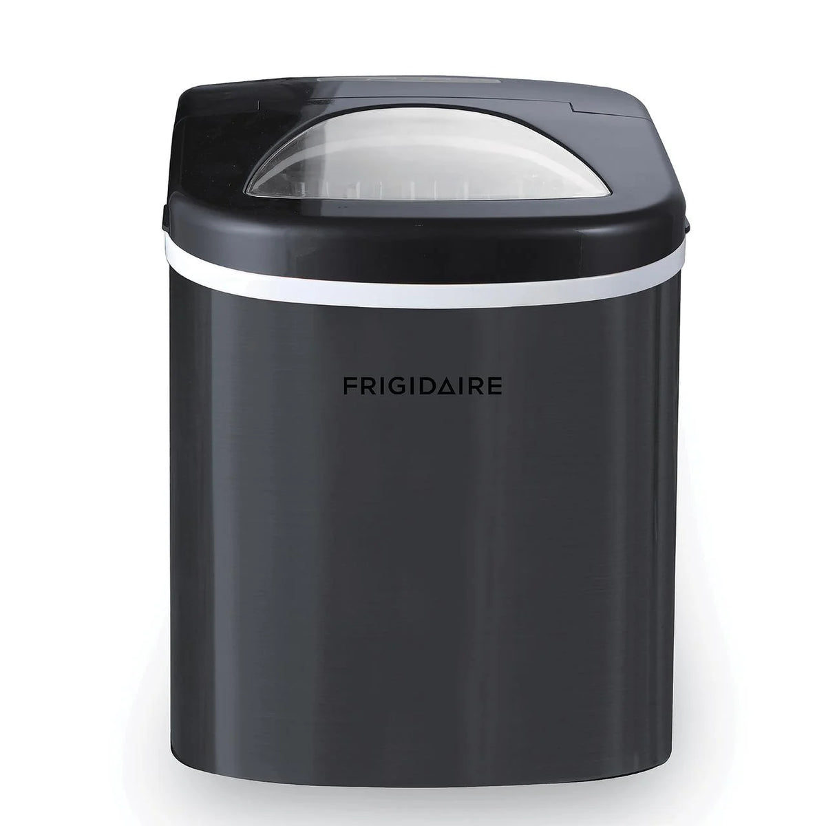Frigidaire 26 lb. Countertop Ice Maker EFIC117-SS, Red Stainless Steel