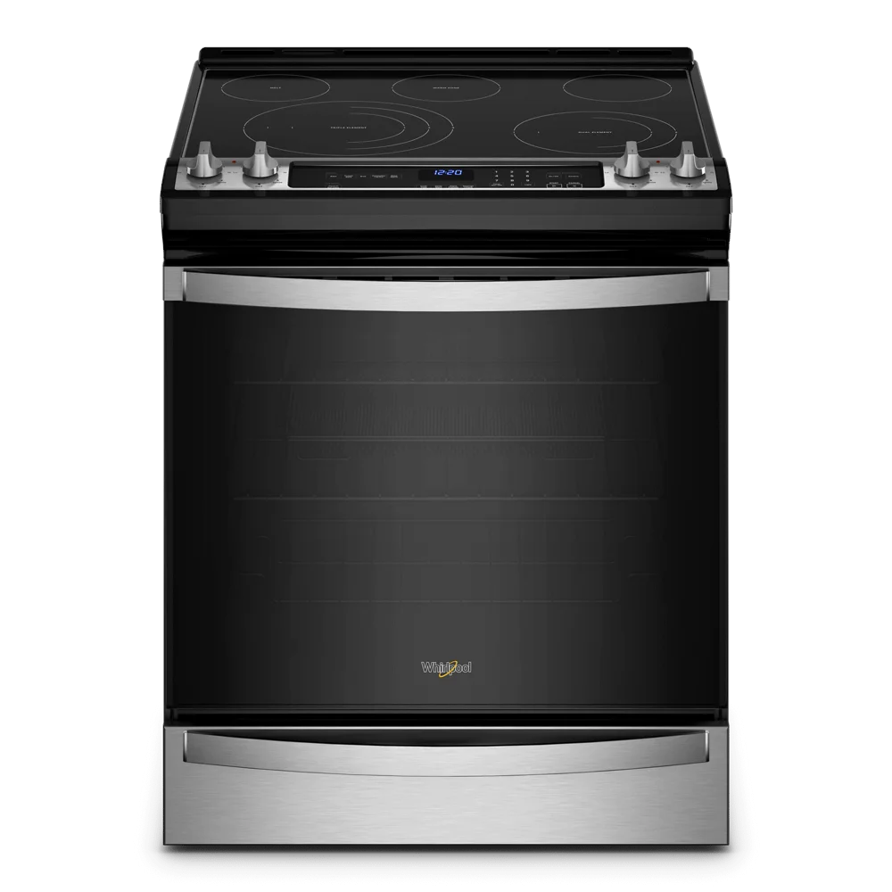 Whirlpool Wee745h0l 30" Wide 6.4 Cu. Ft. Slide In Electric Range - Stainless Steel