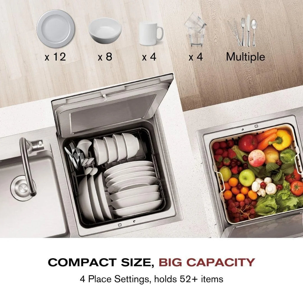 FOTILE SD2F-P5L 3-In-1 In-Sink Dishwasher