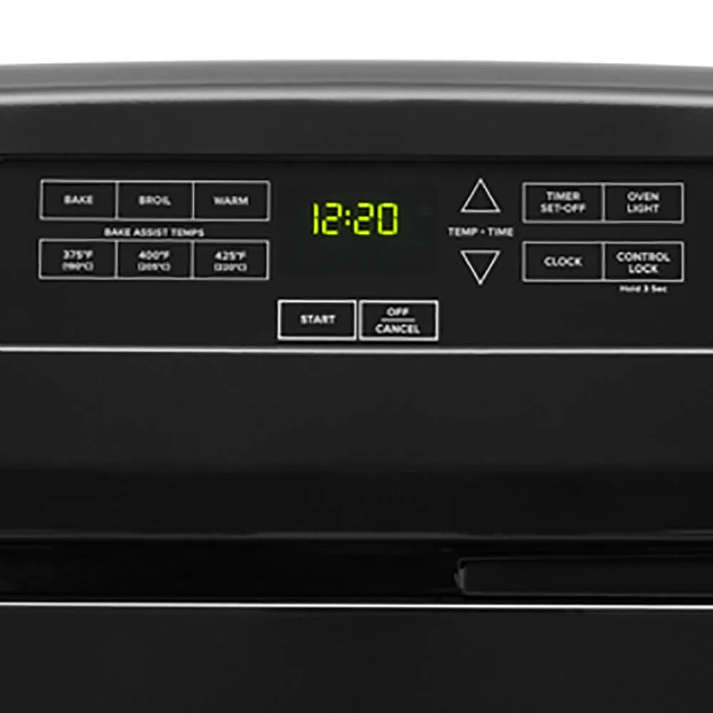 Amana? AGR6303MMB - Range Gas 30" 5.1 Cu. ft Oven with Bake Assist - Weight: 135 pounds- Depth: 27.2��- Height: 46.25��- Width: 29.08��