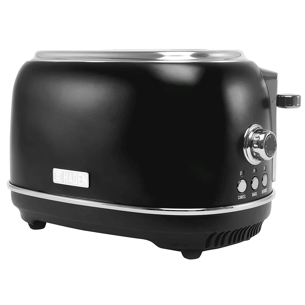 Haden Heritage 1.7 Liter Electric Kettle with 2 Slice Bread Toaster, White