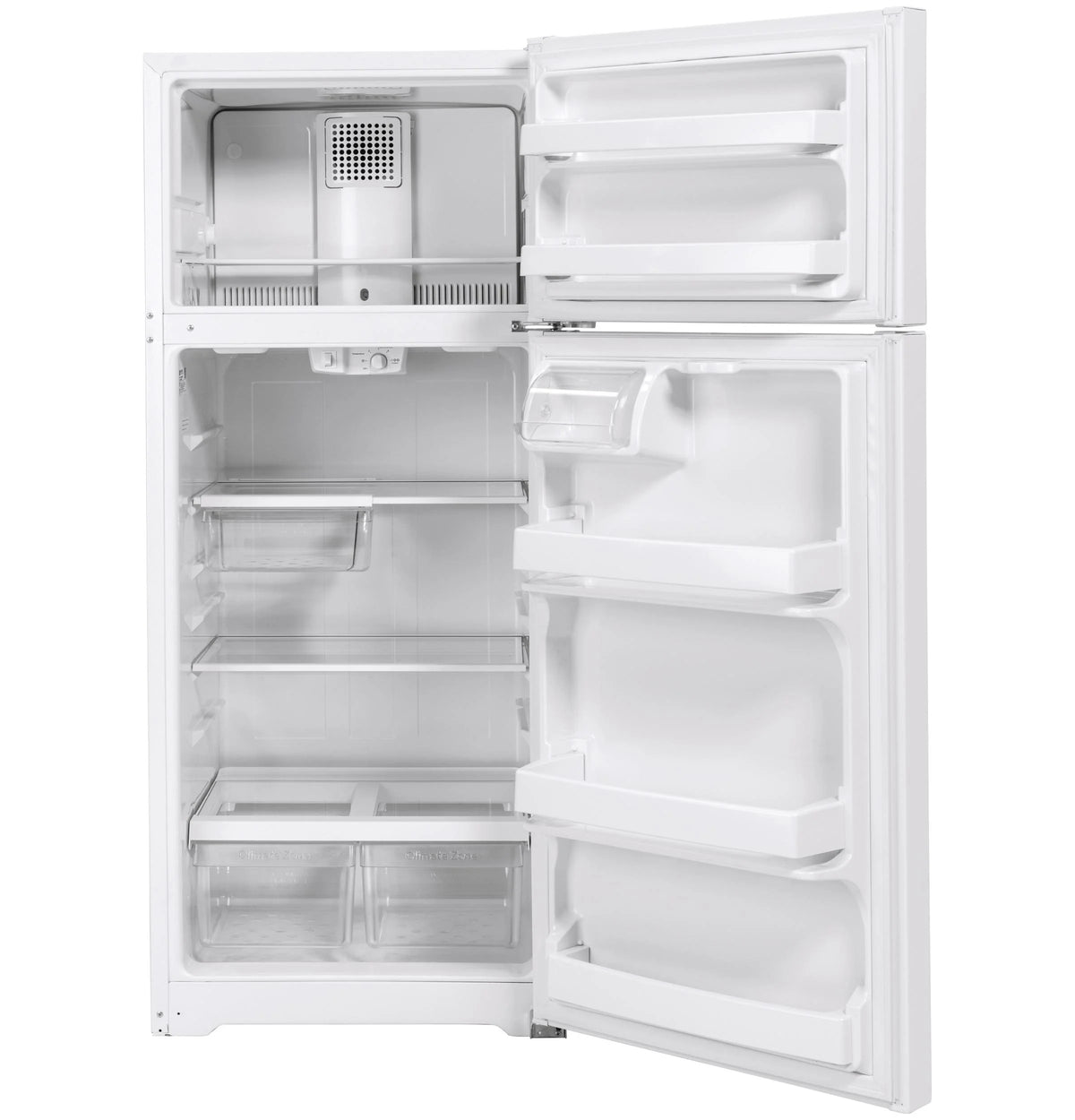 GE APPLIANCES GTS18HGNRWW top freezer freestanding refrigerator