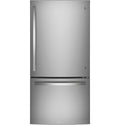 GE? Energy Star? 24.8 cu. ft bottom-freezer refrigerator model GDE25EYKFS Fingerprint Resistant