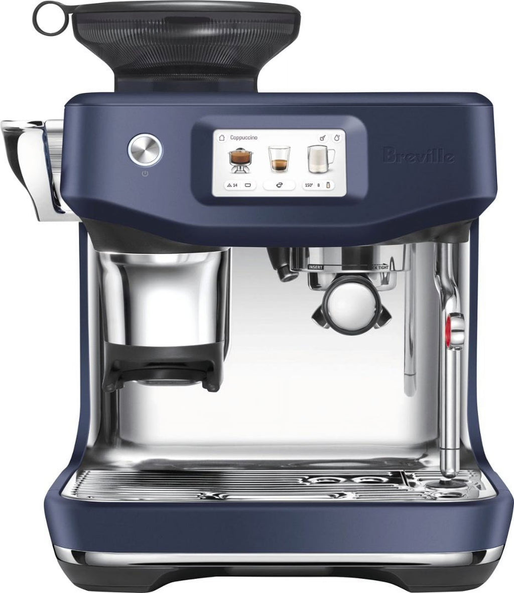 Breville Barista Touch Impress Espresso Machine with Grinder, Large - Damson Blue