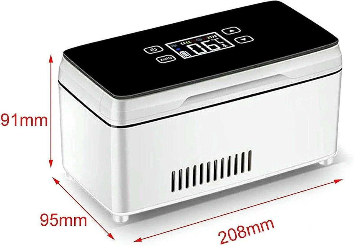 GXCZ Insulin Cooler, Insulin Cooler, Portable Medication Refrigerator, 2-8 Degree Insulation Bag, Travel Electric Travel Cooler, Household, Medication Storage, Battery