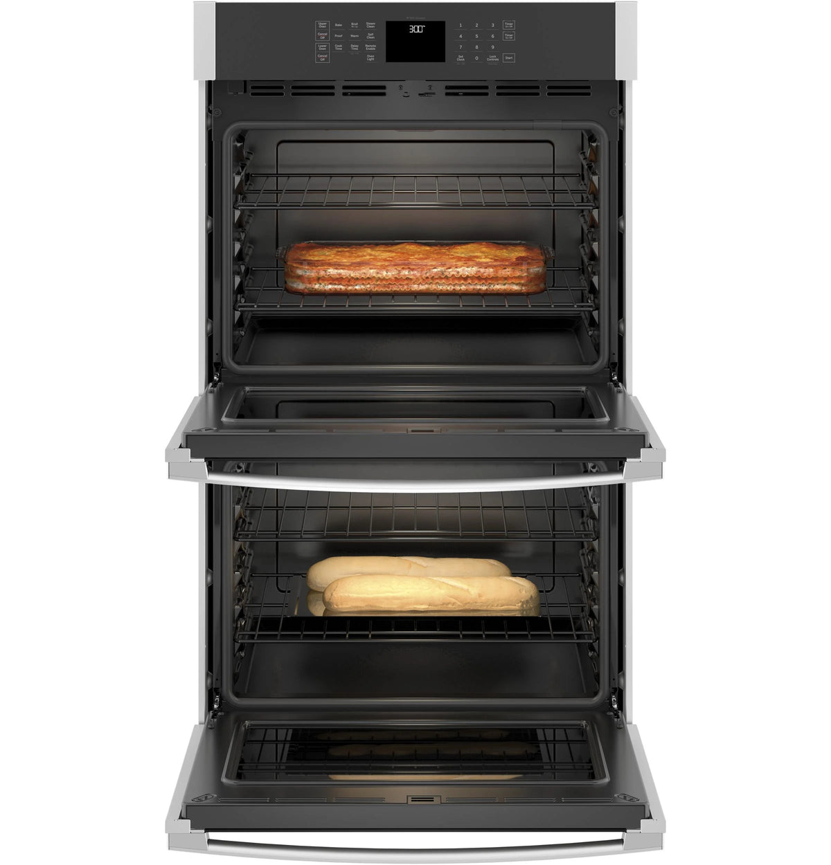 GE JTD3000SNSS 30 Inch Smart Built-In Electric Double Wall Oven