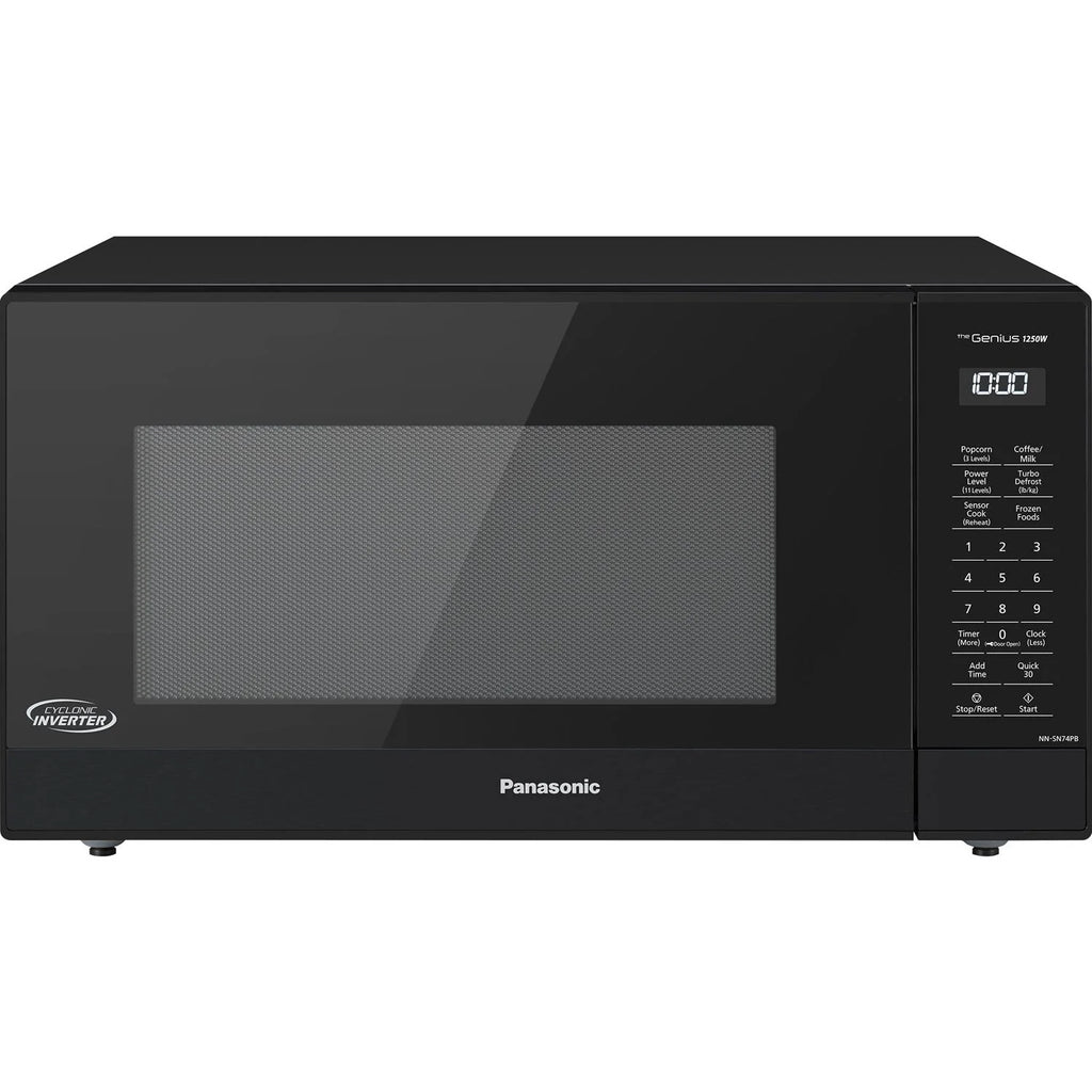 Panasonic 1.6-cu. ft. 1250W Countertop Microwave with Inverter Technology, Black NN-SN74PB