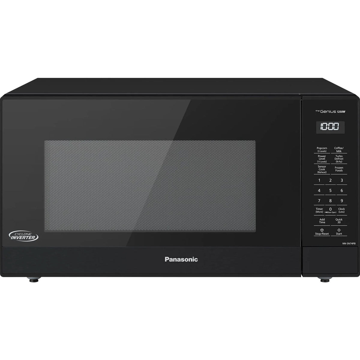 Panasonic 1.6-cu. ft. 1250W Countertop Microwave with Inverter Technology, Black NN-SN74PB