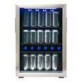 Danby 2.6 cu. ft. Free-Standing Beverage Center in Stainless Steel DBC026A1BSSDB