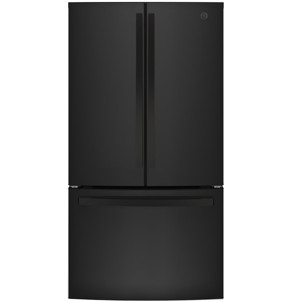 GE APPLIANCES GNE27JGMBB french door freestanding refrigerator