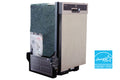 Sunpentown 18" Built-In Dishwasher with Heated Drying, Energy Star, Stainless Steel, SD-9254SS
