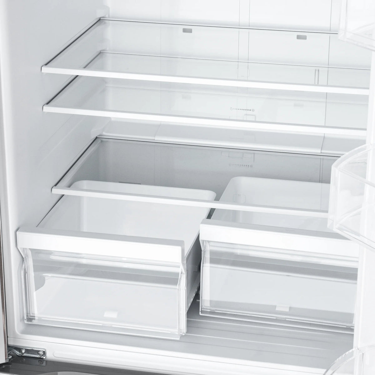 18.5 cu. ft. Stainless-Steel French Door Refrigerator in Silver, Auto Defrost, Energy Star, Digital Temperature Control