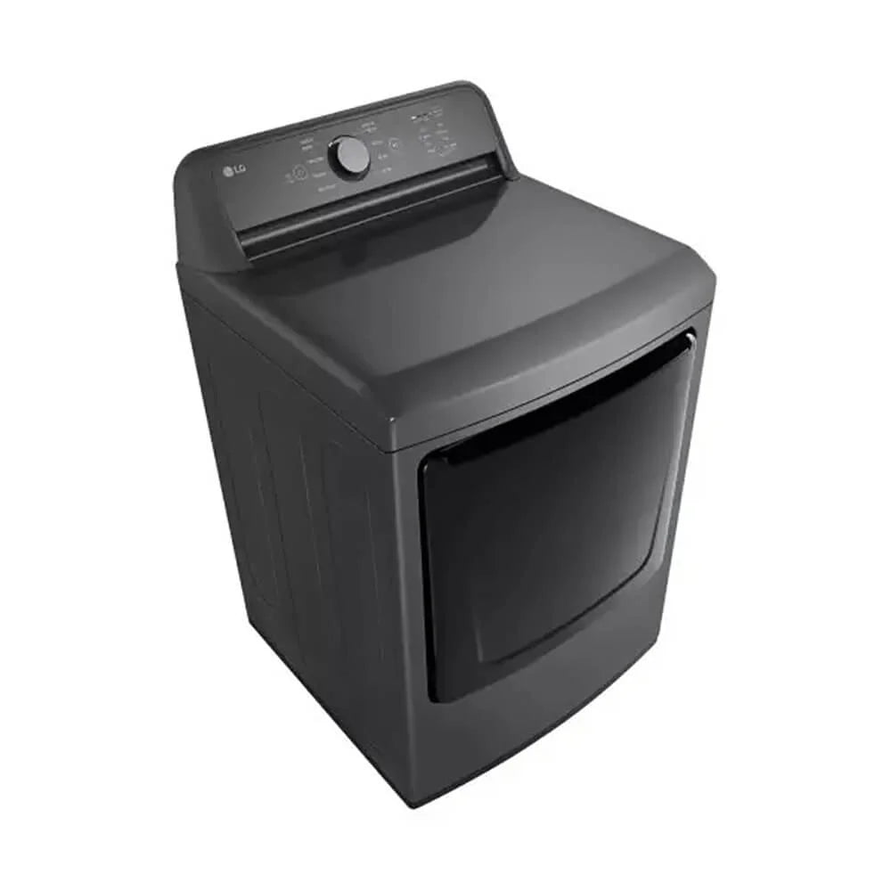 LG DLE6100M 7.3 Cu. Ft. Monochrome Gray Front Load Smart Electric Dryer