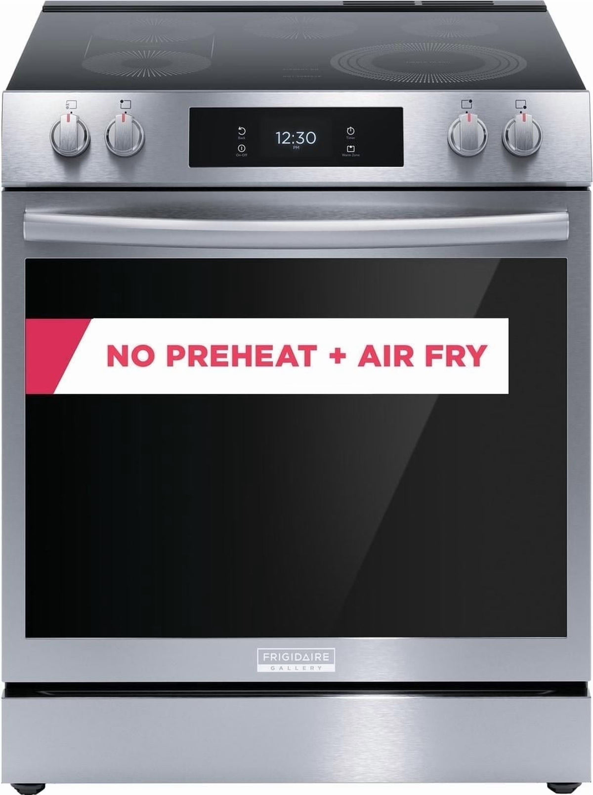 Frigidaire Gallery GCFE3060BF 30" Front Control Electric Range with Total Convection, Stainless Steel