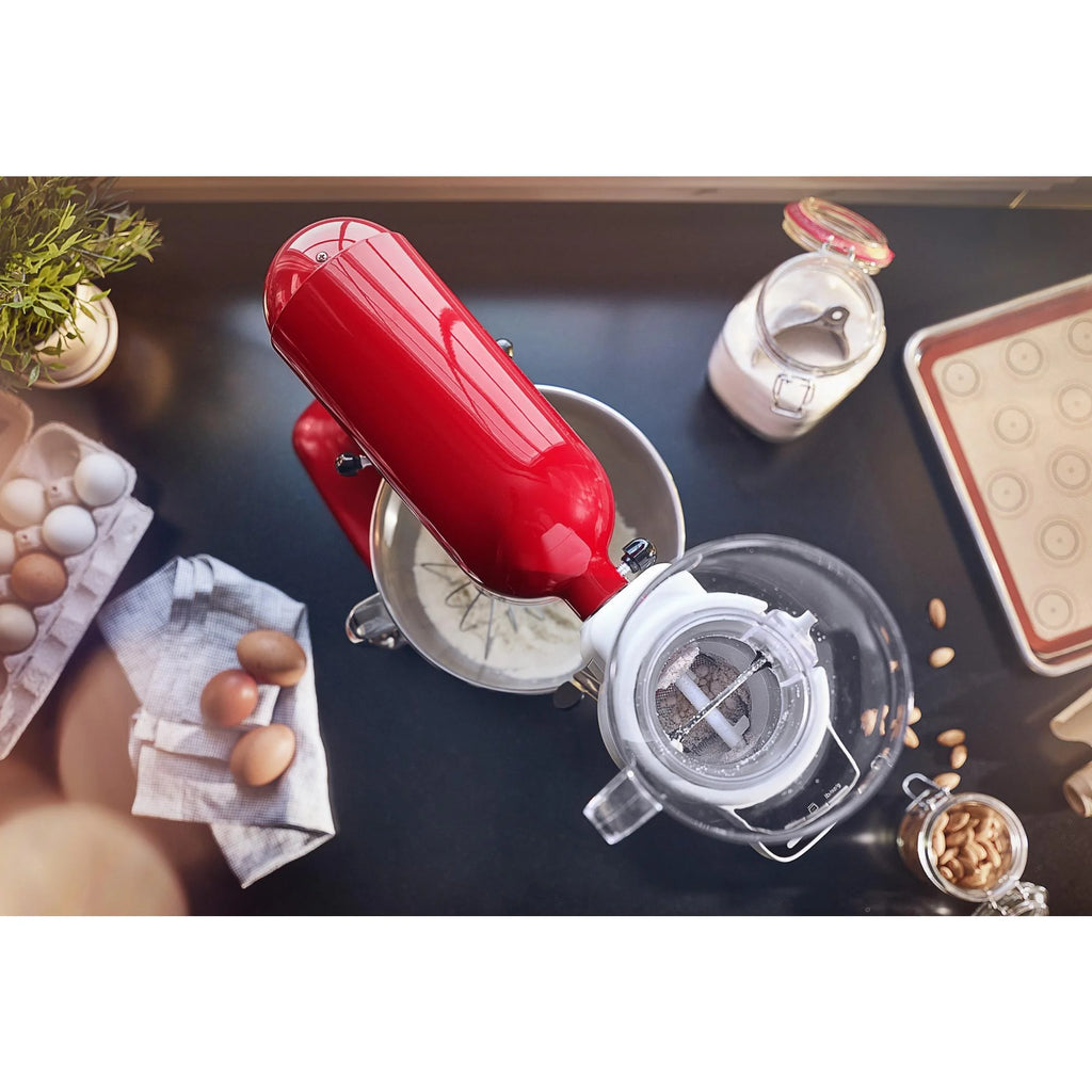 KitchenAid Sifter with Scale Attachment, White, KSMSFTA
