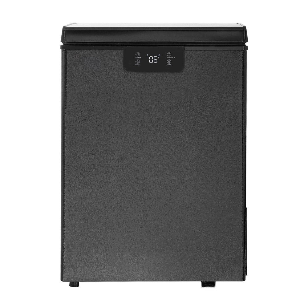 Choco Moon Large Capacity 14.5 Cu.ft Chest Freezer, 345L Storage, 4 Slide-Out Baskets, Lockable Lid, 8 Temp Control Levels, Energy-Efficient LED Lights, 6 Swivel Casters for Easy Mobility