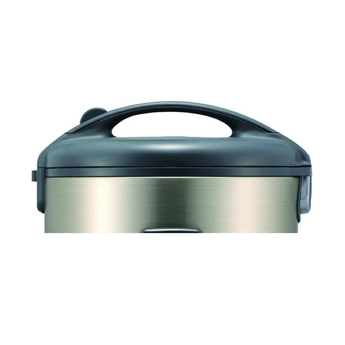 Tiger JNP-S10U 5.5 Cup Capacity White Rice Cooker with Spatula and Measuring Cup with Bowl and Spoon