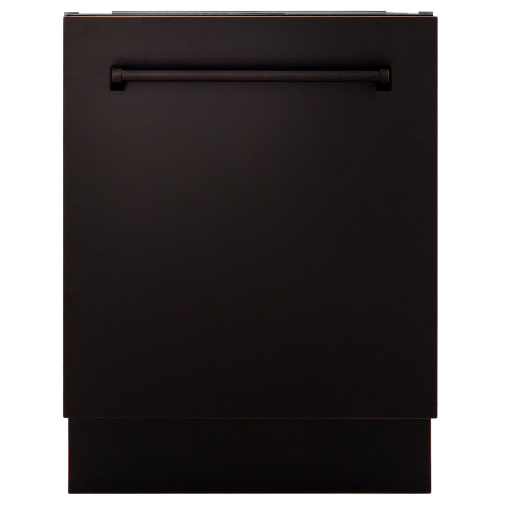 24" Top Control Tall Tub Dishwasher in Red Gloss with Stainless Steel Tub and 3rd Rack (DWV-RG-24)