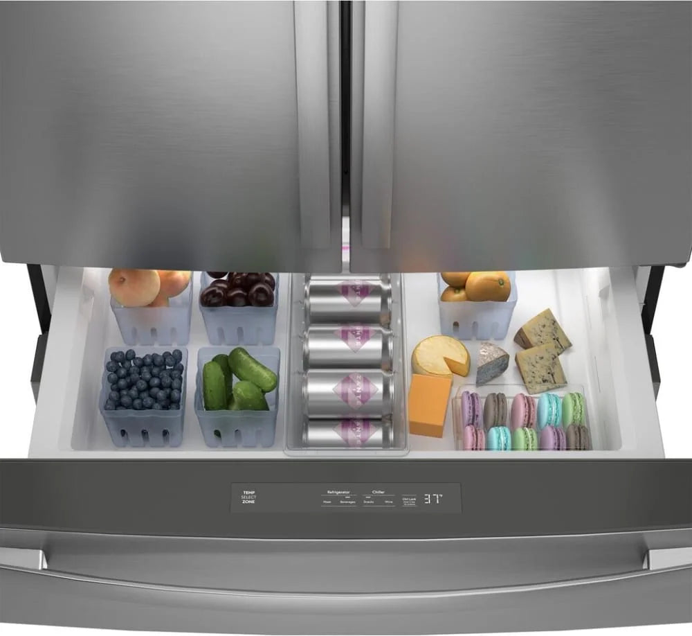 GE APPLIANCES PGD29BYTFS  FRENCH DOOR FREESTANDING REFRIGERATOR