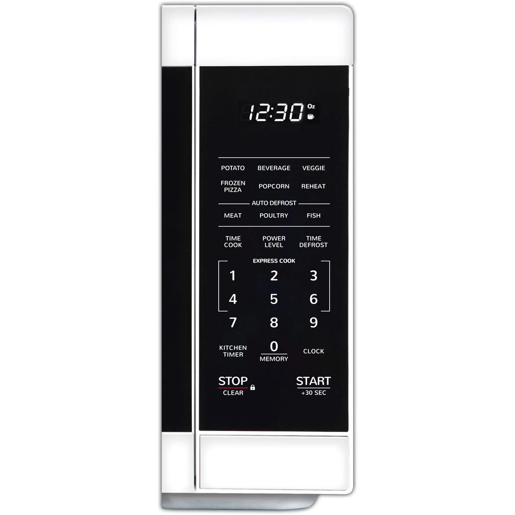 Sharp 1.1-Cu. Ft. Countertop Microwave Oven in Black