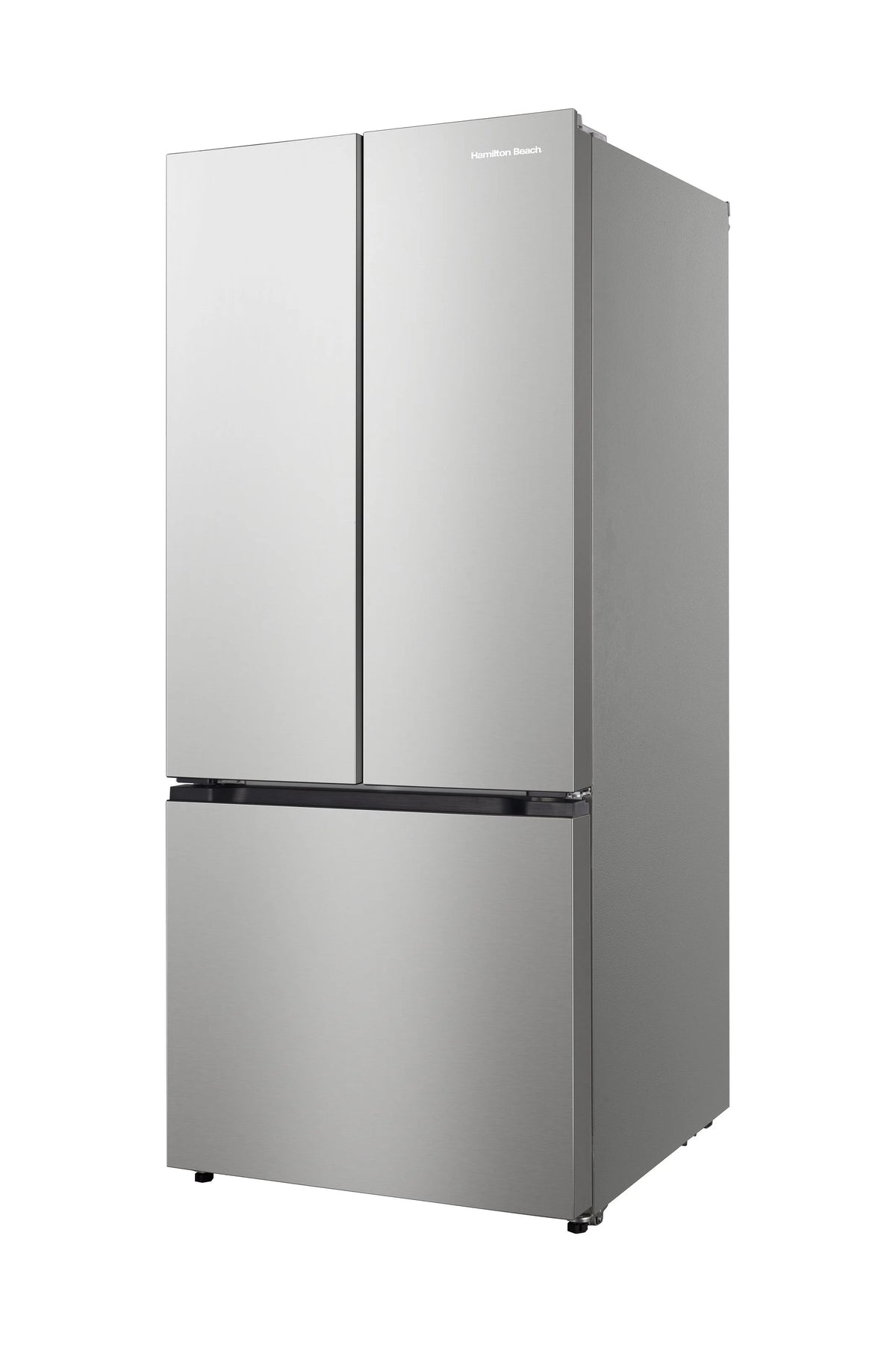 Hamilton Beach, 17.7 Cu. Ft. French Door Refrigerator, Freestanding Installation, Platinum Silver, HZ0771